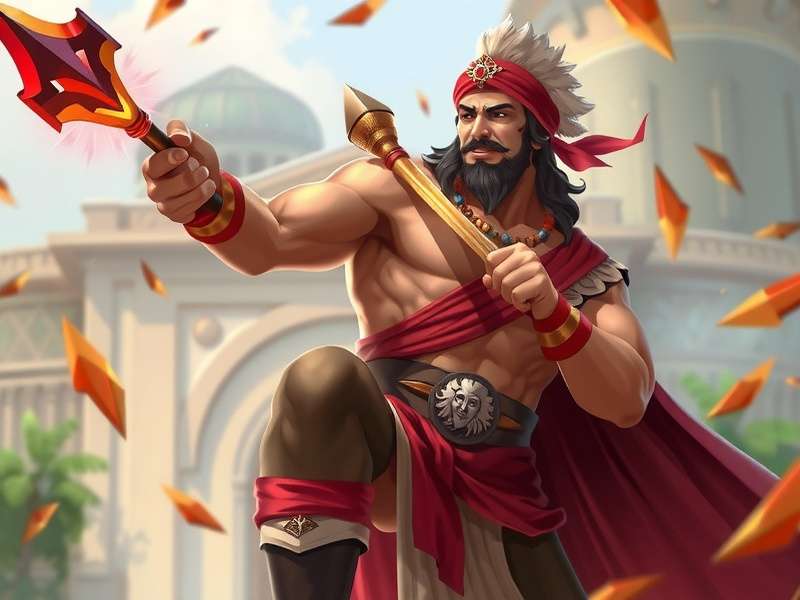 Indian Thunder game hero character